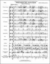 ProcesionDel Vencedor Marching Band sheet music cover